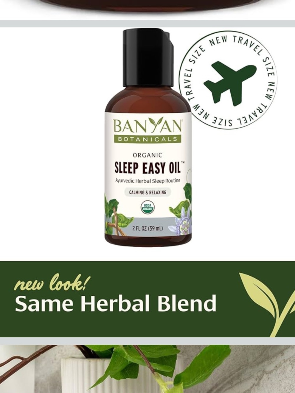 Organic Sleep Easy Oil Ayurvedic Sleep Body Oil Nontoxic NWT - Picture 4 of 12